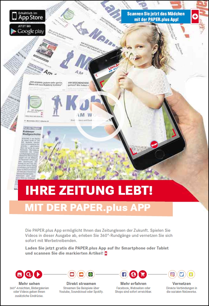 PAPER.plus Blümenmädchen